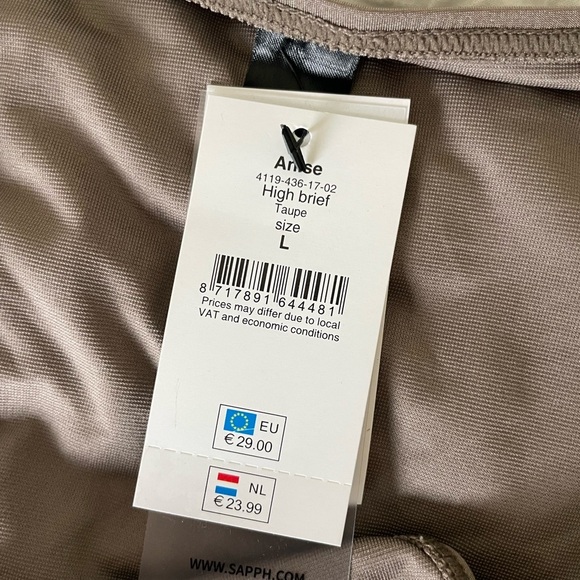 Sapph swim taupe bikini bottom - Picture 4 of 10